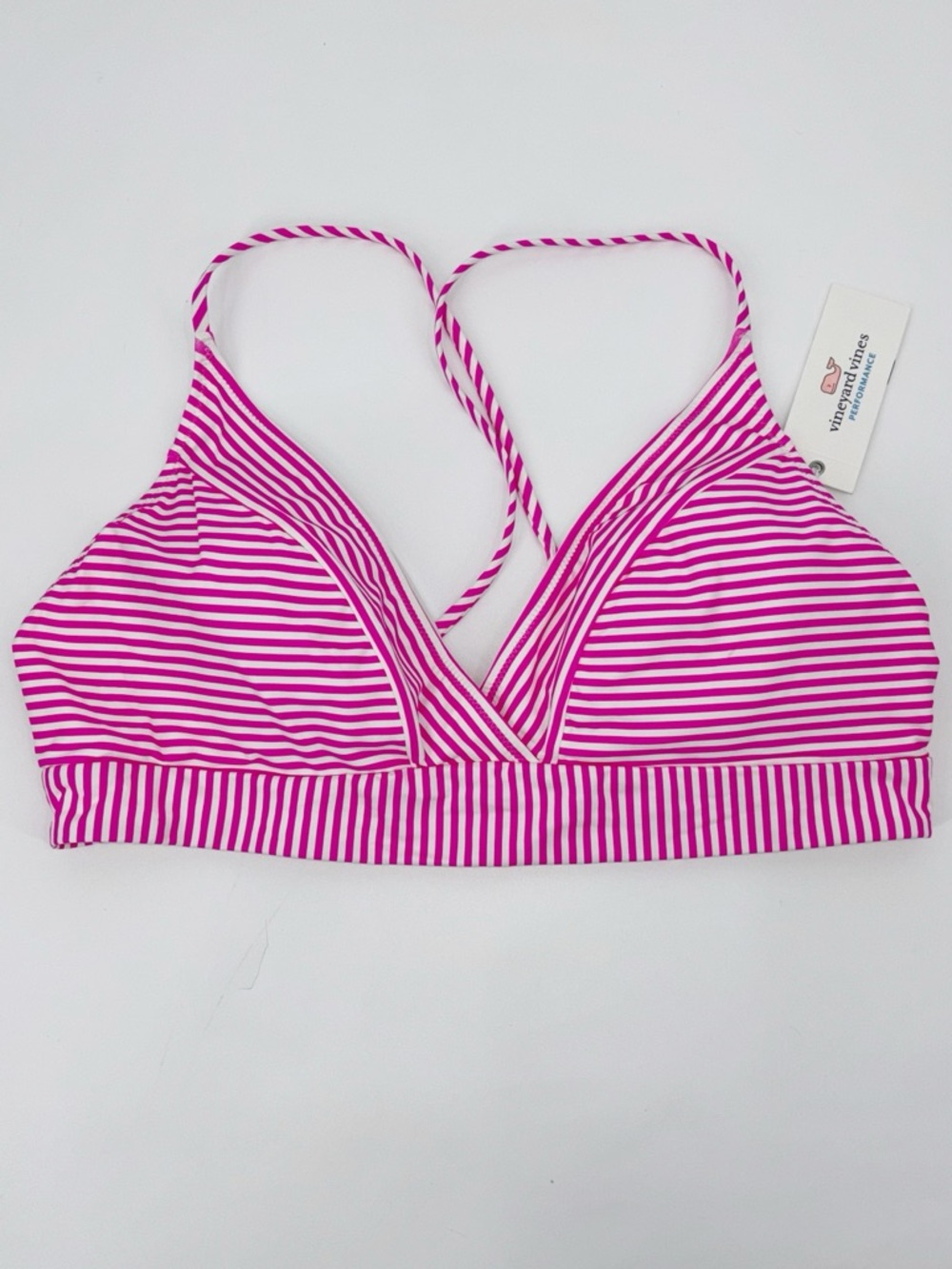 Vineyard Vines Striped Sconset Bikini Top
